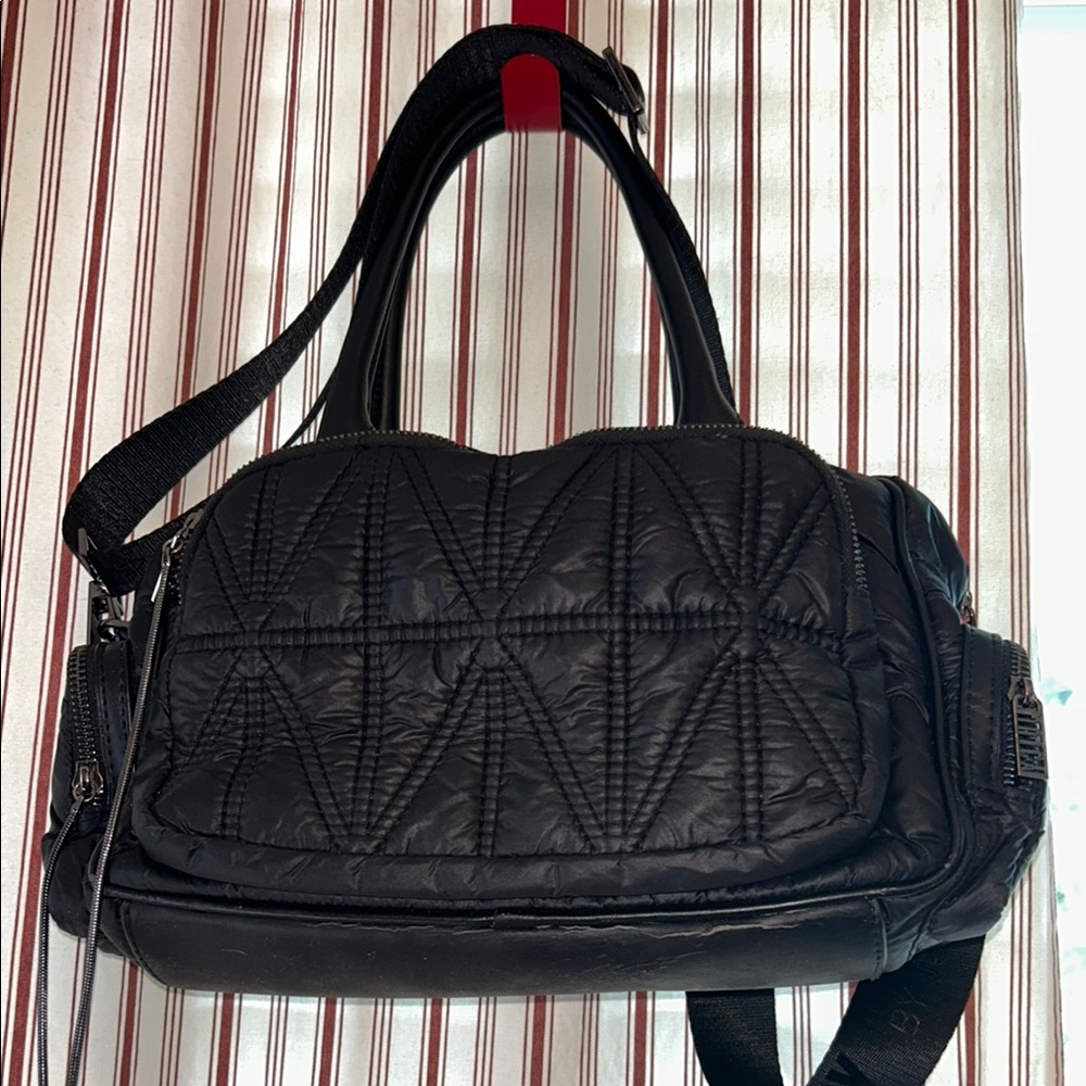 Black Quilted Women's Bag